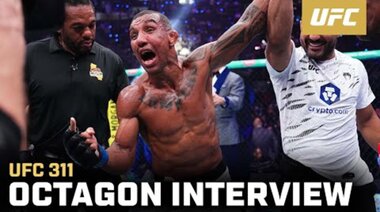 Интервю на Раони Барселос в октагона | UFC 311