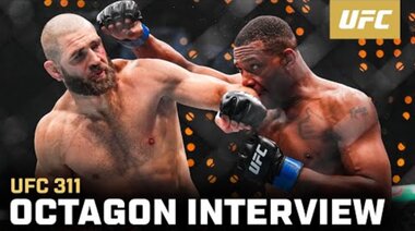 Интервю на Иржи Прохазка в октагона | UFC 311