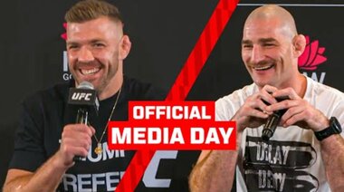 Шон Стрикланд излиза от релси ???? | UFC 312 Media Day