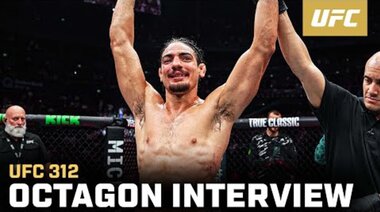 Интервю с Джонатан Микалеф в октагона | UFC 312