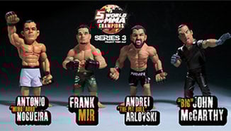 Пуснаха нови MMA фигурки