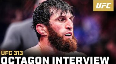 Интервю с Магомед Анкалаев в октагона | UFC 313