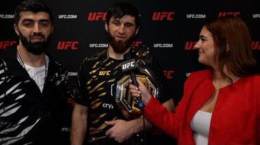 Магомед Анкалаев - интервю зад кулисите | UFC 313
