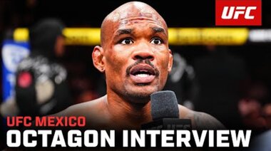 Интервю с Джамал Емърс в октагона | UFC Мексико