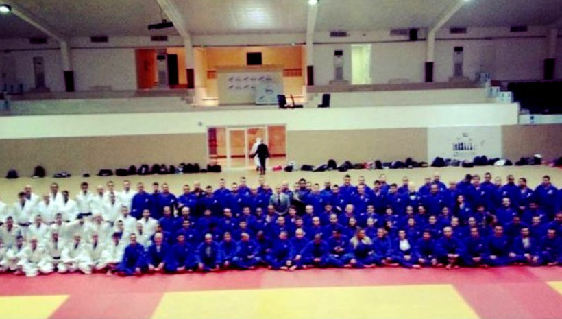 Най-голямата тренировка по жиу-житцу в света - 150 черни колана