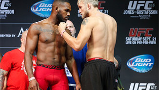 Видео от кантара преди UFC 165: Jones vs Gustafsson