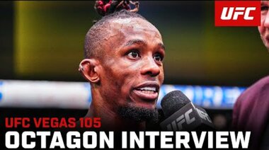 Интервю с Од Озбърн в октагона | UFC Vegas 105