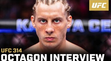 Интервю на Пади Пимбълт в октагона | UFC 314
