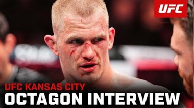 Интервю с Иън Мачадо Гари в октагона | UFC Канзас Сити