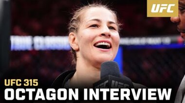 Интервю с Жасмин Ясудавичюс в октагона | UFC 315