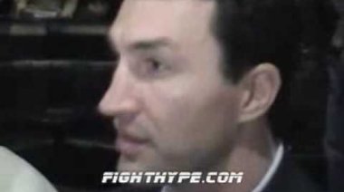 Vladimir Klitschko говори за David Haye