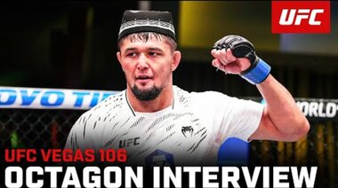 Интервю с Нурсултон Рузибоев в октагона | UFC Vegas 106