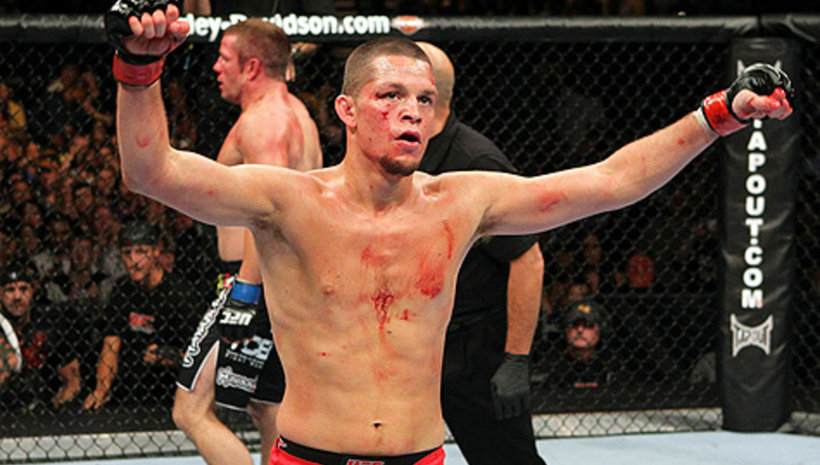 Nate Diaz: Добре, че съдията прекрати двубоя, защото нямаше да спра