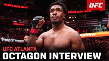 Интервю на Мансур Абдул-Малик в октагона | UFC Atlanta