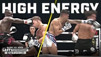 Стартиране в стил - GLORY x RISE Last Featherweight Standing | GLORY 101 Акценти от събитието