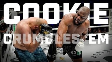 Титлата на турнира за DOMINANT GLORY 100 в тежка категория на Cookie