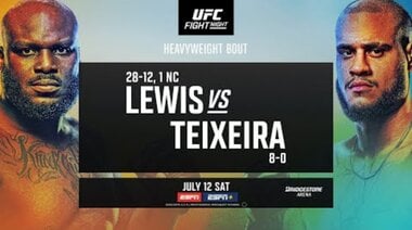 UFC Nashville: Люис срещу Тейшейра - 12. Юли | Промо за битката