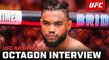 Морган Шариер - интервю в октагона | UFC Нешвил