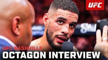 Интервю с Габриел Бонфим в октагона | UFC Нешвил