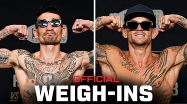 Претегляне на Холоуей срещу Поарие 3 | UFC 318