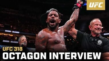 Интервю с Майкъл Джонсън в октагона | UFC 318