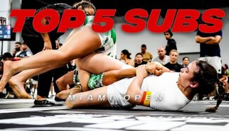 Топ 5 на подадените заявки - 2025 ADCC Miami Open