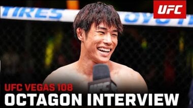 Интервю на Тацуро Тайра в октагона | UFC Vegas 108