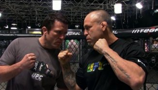 Началото на боя между Silva и Sonnen в TUF Brazil 3