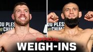 Претегляне на Дю Плесис срещу Чимаев | UFC 319