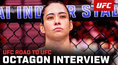 Интервю на Бруна Бразил в октагона | Пътят към UFC