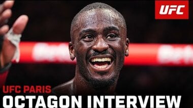 Интервю с Уилям Гомис в октагона | UFC Париж