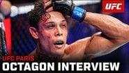 Кайо Боральо - интервю в октагона | UFC Париж