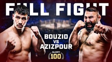 Пълен бой: Анис Бузид срещу Ирадж Азизпур | GLORY 100