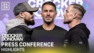 Люис Крокър срещу Пади Донован 2 | Акценти от пресконференцията