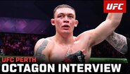 Интервю с Навахо Стърлинг в октагона | UFC Пърт