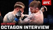 Интервю с Том Нолан в октагона | UFC Пърт