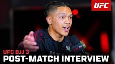 Интервю на Майкъл Дженън Фонасие след мач | UFC BJJ 3