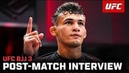 Интервю на Карлос Енрике след мача | UFC BJJ 3