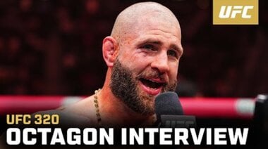Интервю на Иржи Прохазка в октагона | UFC 320