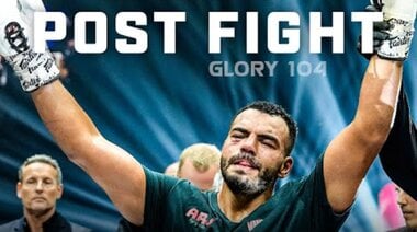 GLORY 104: Интервю на Тарик Хбабез и Бахрам Раджабзадех след двубоя
