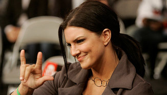 Gina Carano тренира в Blackhouse