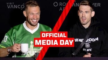 Винаги ще се опитам да удуша човек ???? | UFC Vancouver Media Day