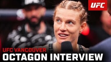 Интервю с Манон Фиоро в октагона | UFC Vancouver
