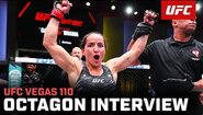Талита Аленкар - интервю в октагона | UFC Vegas 110