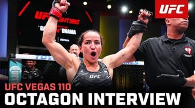 Талита Аленкар - интервю в октагона | UFC Vegas 110