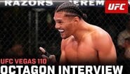 Били Елекана в интервю в октагона | UFC Vegas 110