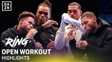 RING IV: Дейвид Бенавидес срещу Антъни Ярд | Акценти от откритата тренировка