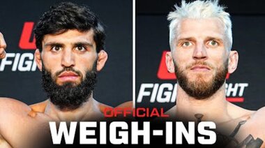 Царукян срещу Хукър: люлка | UFC Katar