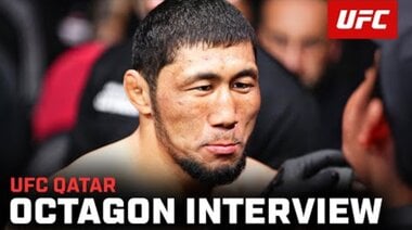 Интервю на Миктибек Оролбай в октагона | UFC Катар