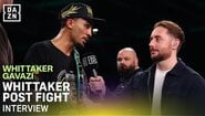 Бен Уитакър реагира на нокаута на Бенджамин Гавази ????| Интервю след битката